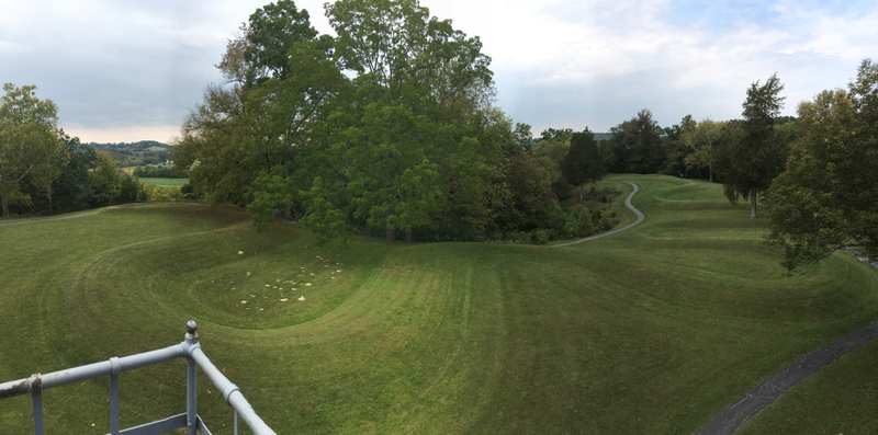 Illustration for article titled Took a little trip today to the Great Serpent Mound